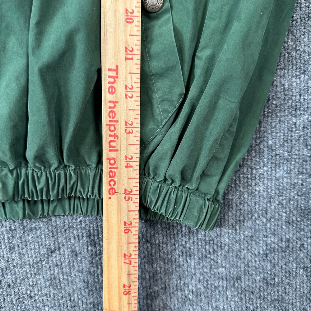 VTG Polo Sport Ralph Lauren Green Cotton Harrington Jacket Men's Size L USA - Picture 6 of 11